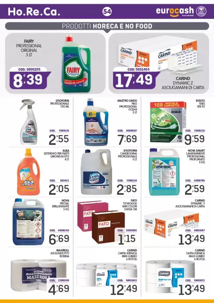 Sottocosto da 20 gennaio a 16 febbraio di 2025 - Pagina del volantino 54
