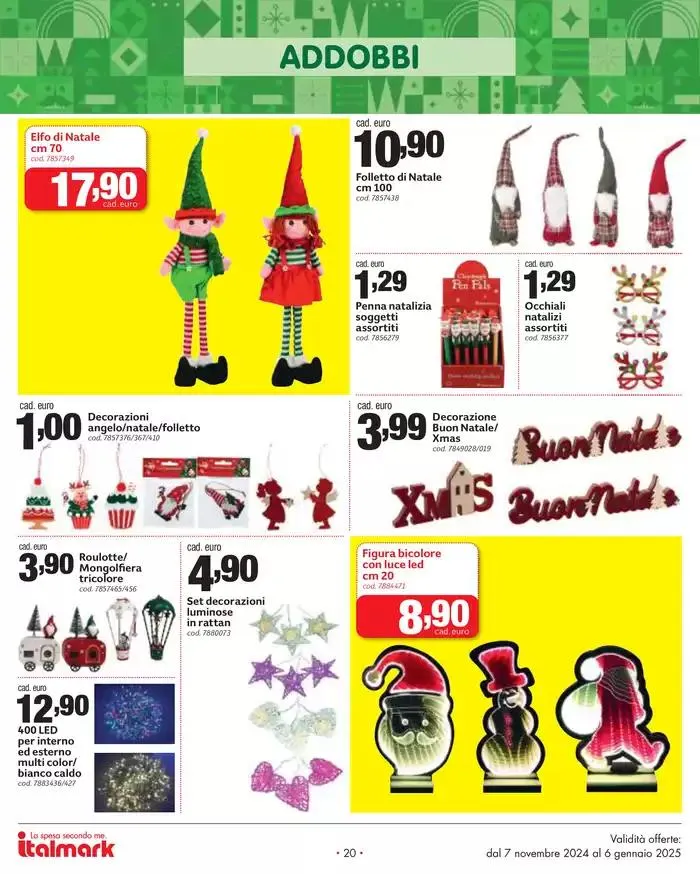 Giochi dolci & decori da 7 novembre a 6 gennaio di 2025 - Pagina del volantino 20