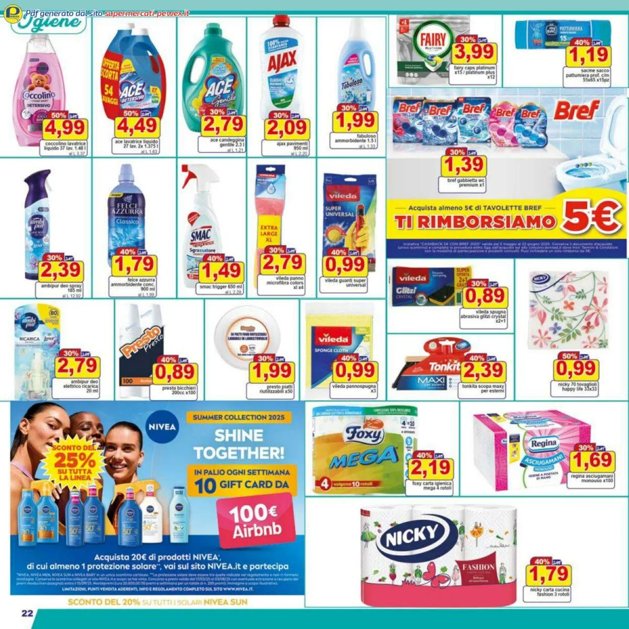 Pewex Volantino attuale da 10 giugno a 24 giugno di 2025 - Pagina del volantino 22