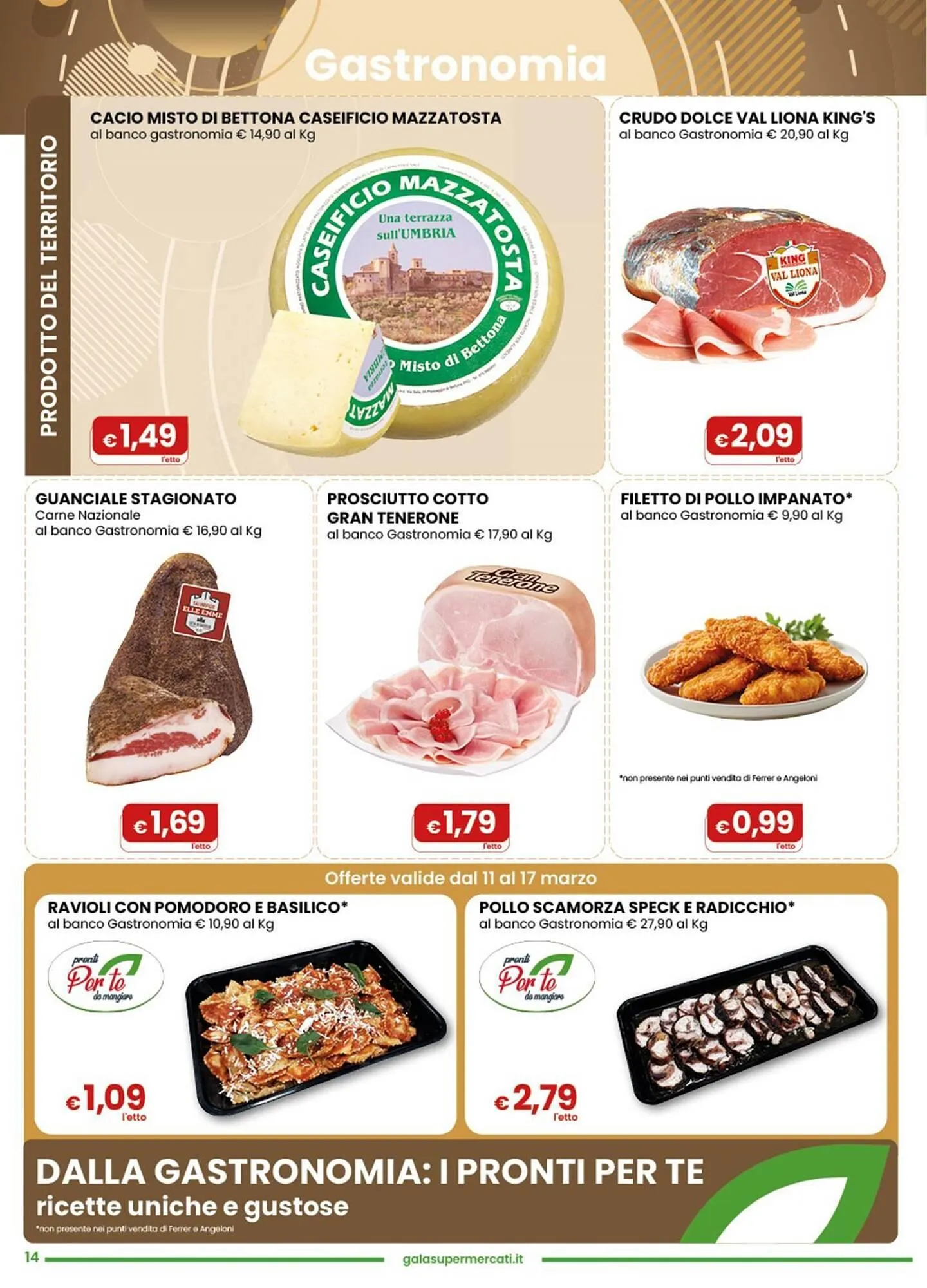 Volantino Gala Supermercati da 11 marzo a 24 marzo di 2026 - Pagina del volantino 14