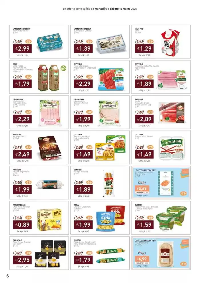 Sana, veloce, facile, unica! da 4 marzo a 15 marzo di 2025 - Pagina del volantino 6
