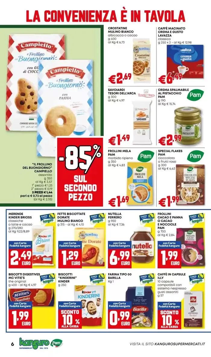 Piu a meno solo da noi da 3 aprile a 21 aprile di 2025 - Pagina del volantino 6