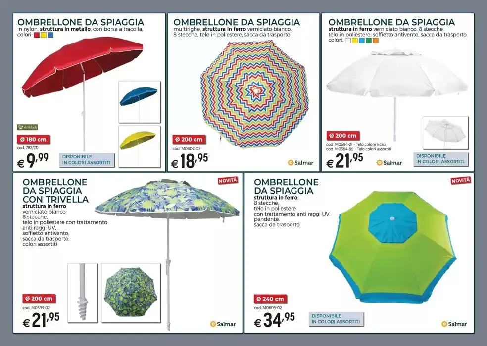 Ombrelloni-Gazebo da 19 marzo a 22 settembre di 2025 - Pagina del volantino 5