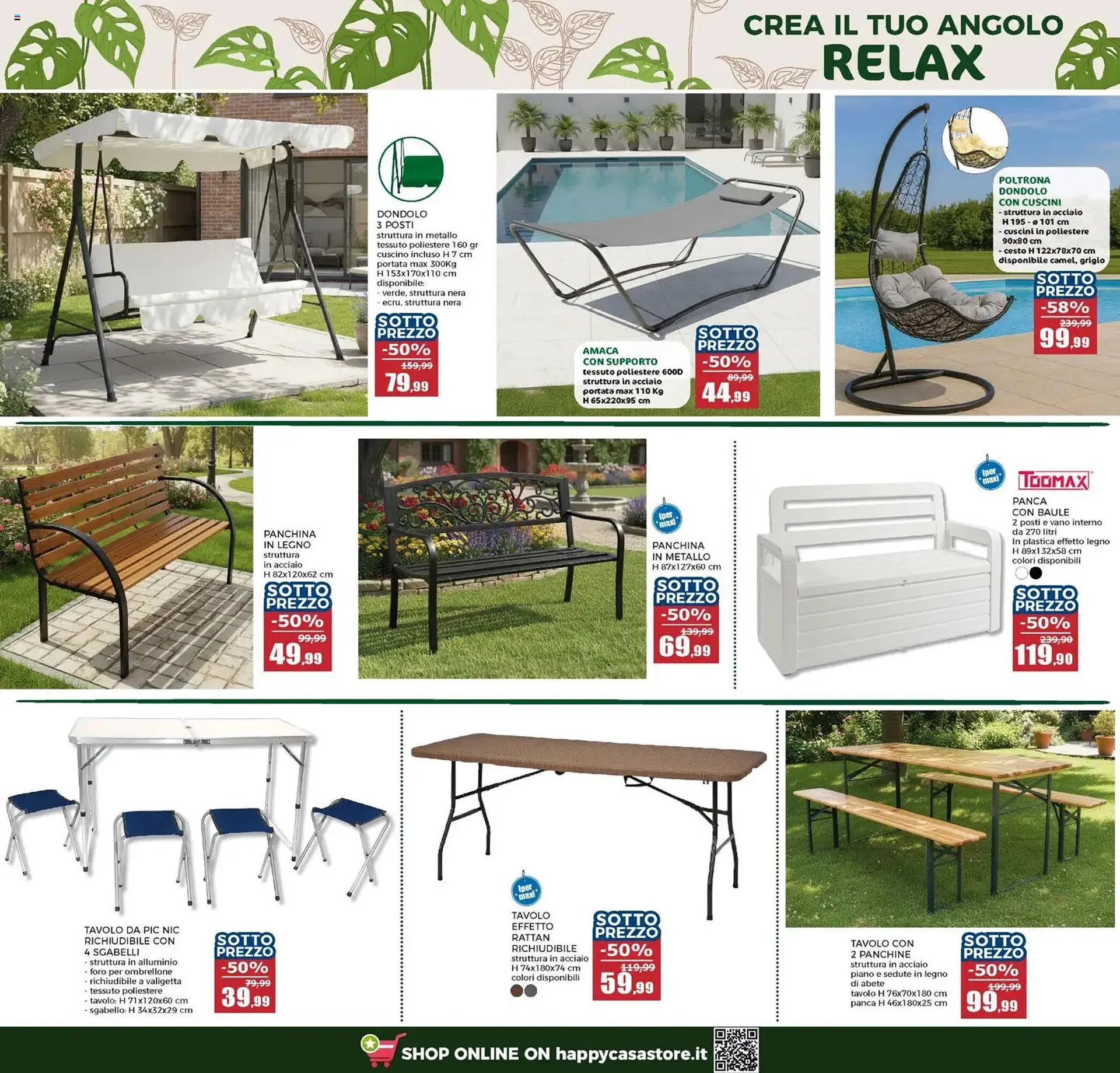 Volantino Happy Casa da 25 marzo a 8 aprile di 2026 - Pagina del volantino 16