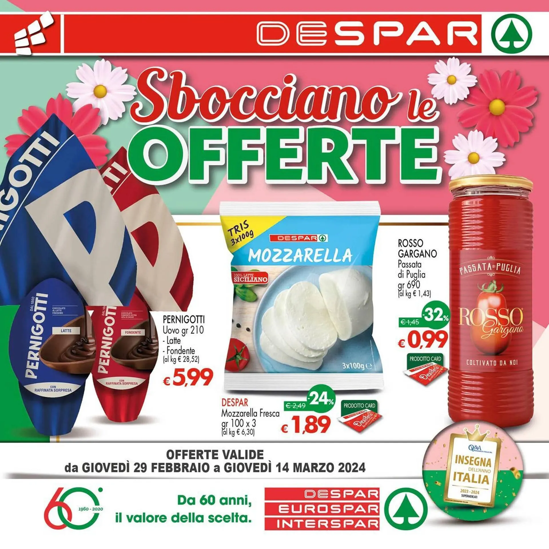 Volantino Despar da 29 febbraio a 14 marzo di 2024 - Pagina del volantino 1
