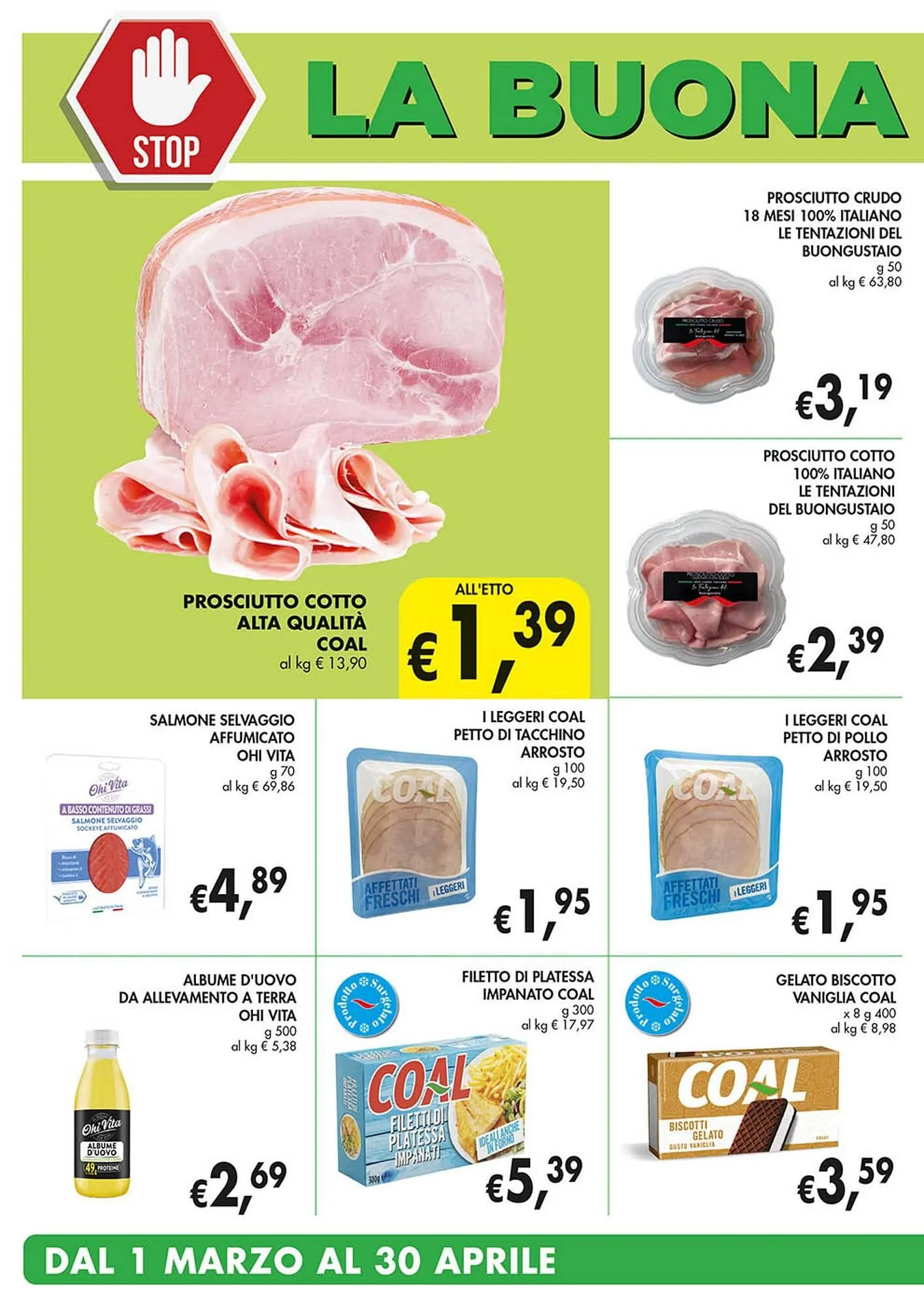 Volantino Coal Supermercato Coal da 1 marzo a 30 aprile di 2025 - Pagina del volantino 2
