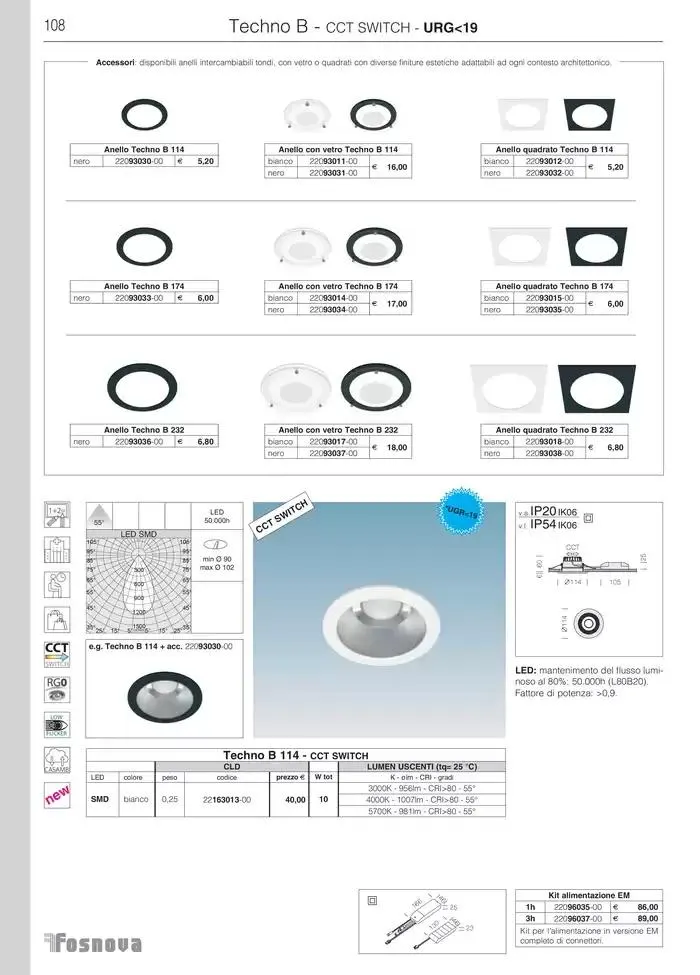 Fosnova LED 24/25 da 16 gennaio a 31 ottobre di 2025 - Pagina del volantino 110