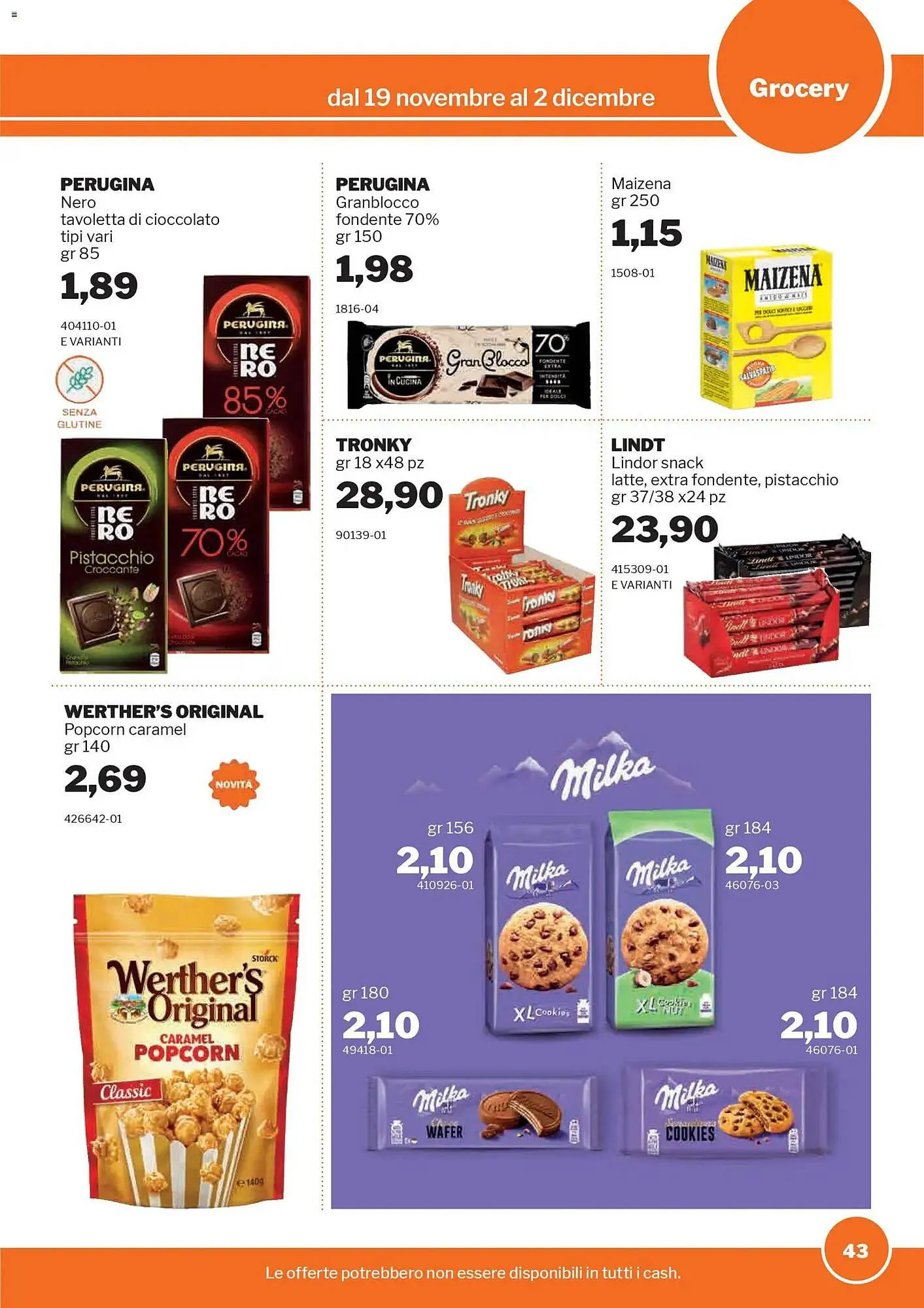 Volantino GrosMarket da 19 novembre a 2 dicembre di 2025 - Pagina del volantino 43