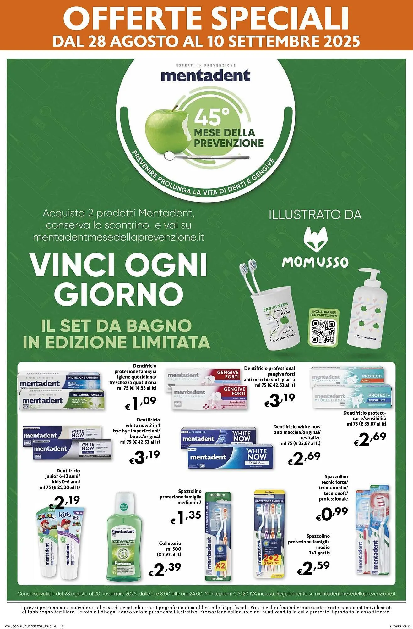 Volantino Eurospesa da 28 agosto a 10 settembre di 2025 - Pagina del volantino 12
