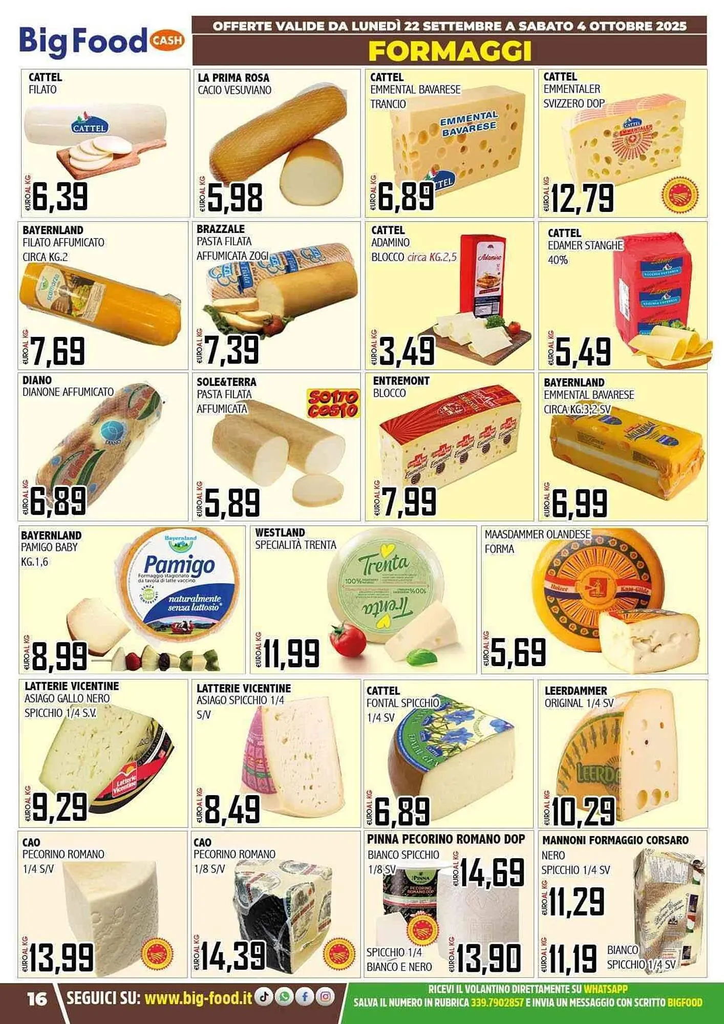 Volantino Big Food da 22 settembre a 4 ottobre di 2025 - Pagina del volantino 16