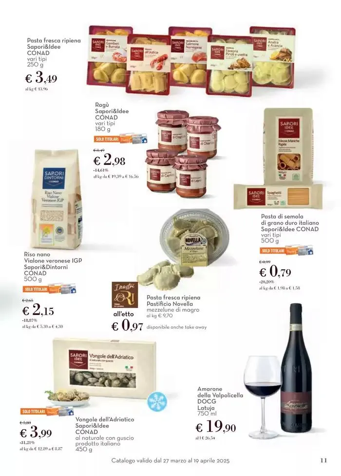 Pasqua dal Gusto Sorprendente da 27 marzo a 19 aprile di 2025 - Pagina del volantino 11