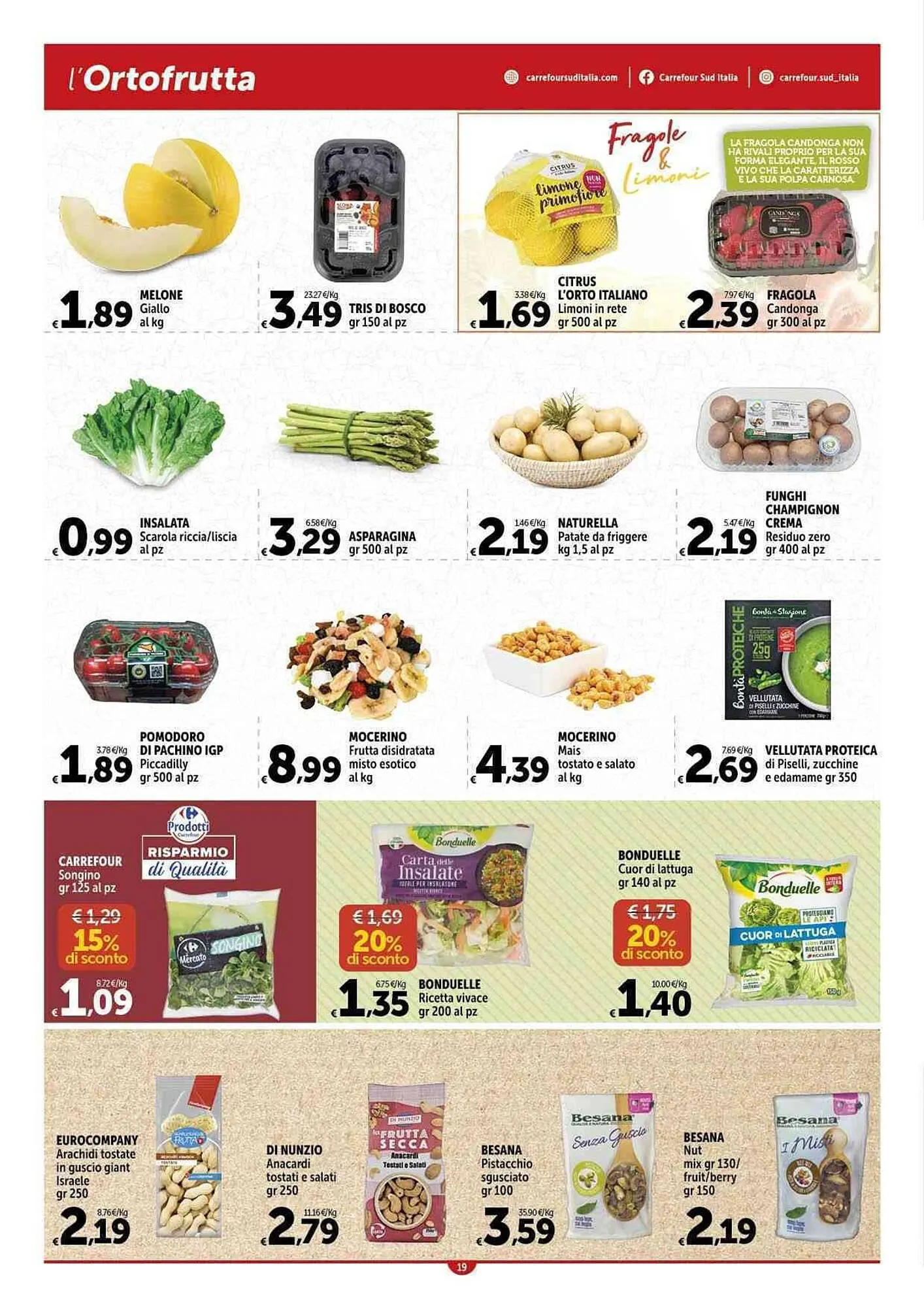 Volantino Carrefour Market da 11 aprile a 20 aprile di 2024 - Pagina del volantino 19