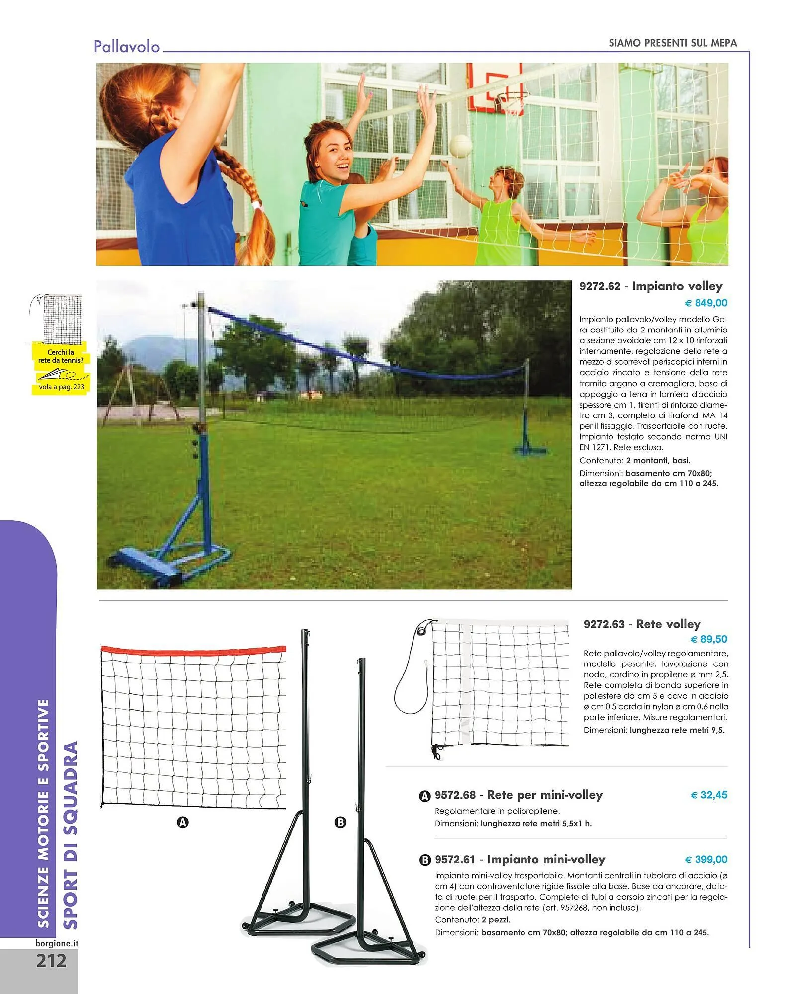 Volantino Borgione Sport da 31 dicembre a 31 dicembre di 2025 - Pagina del volantino 212