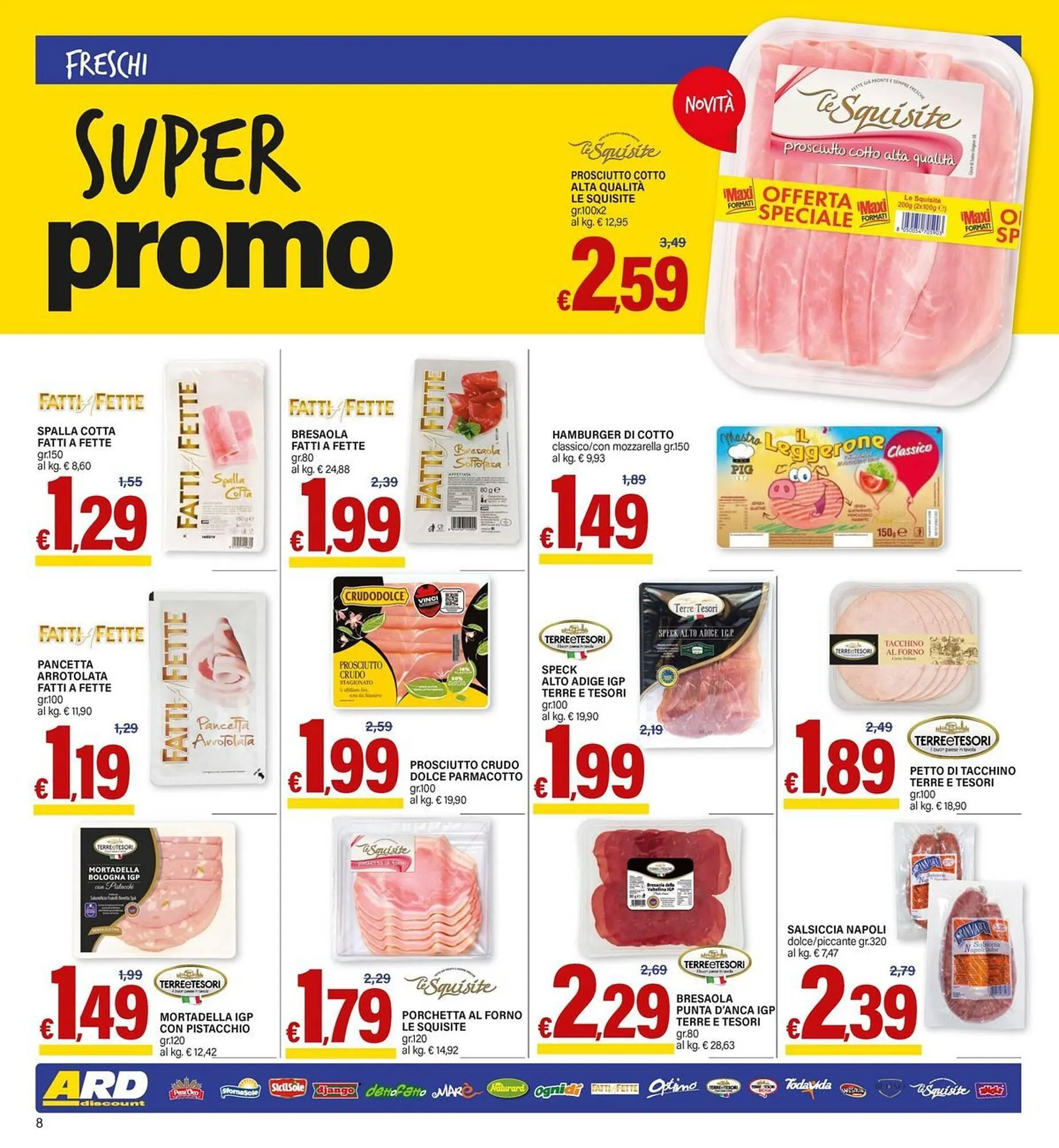 Volantino Ard Discount da 19 agosto a 1 settembre di 2024 - Pagina del volantino 8