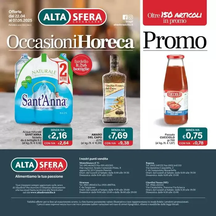 Ristorazione Promo da 22 aprile a 7 maggio di 2025 - Pagina del volantino 16