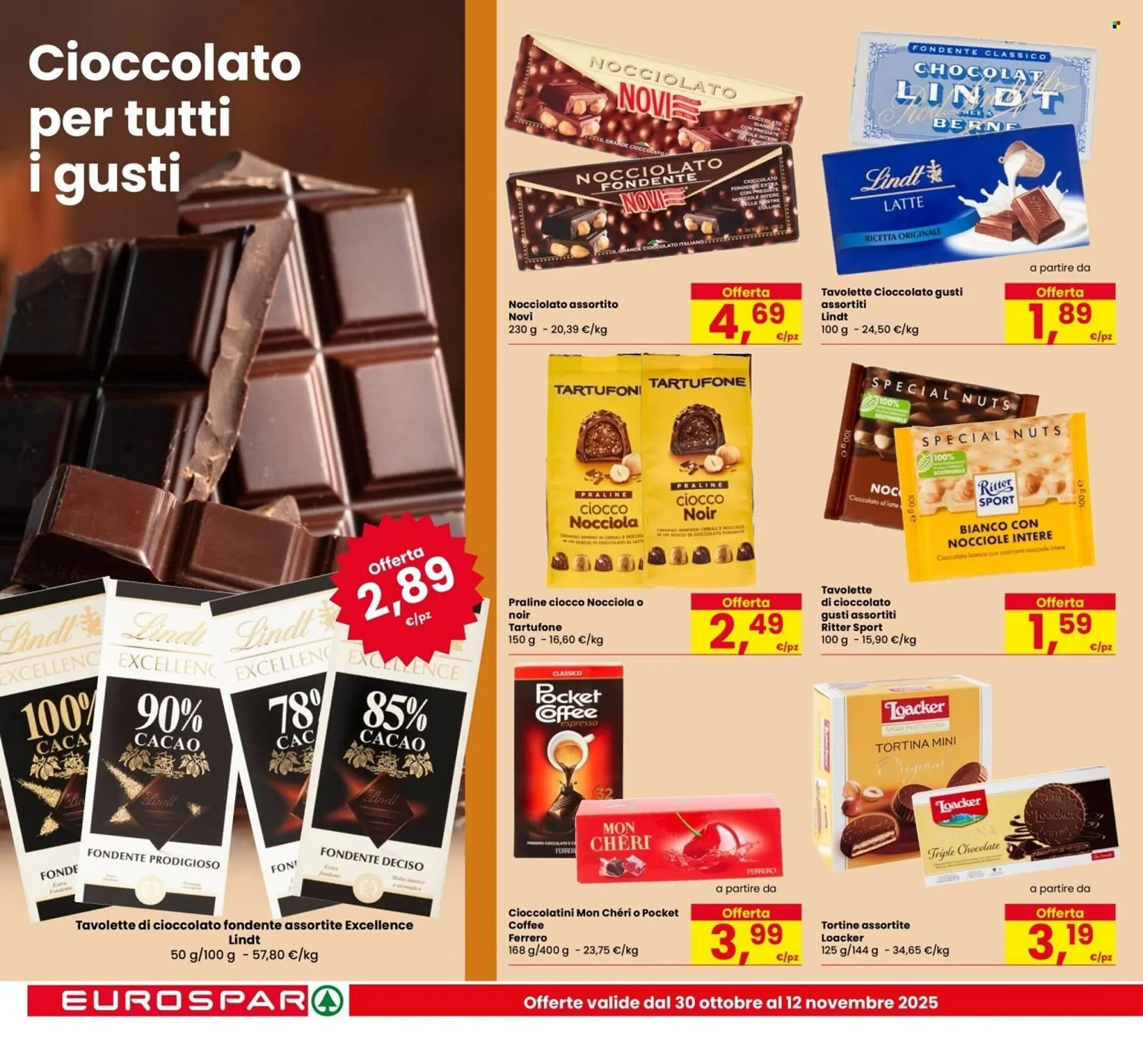 Volantino Eurospar da 30 ottobre a 12 novembre di 2025 - Pagina del volantino 16