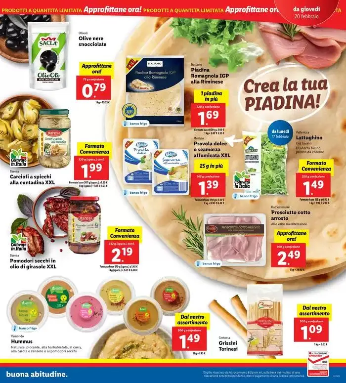 Sottoprezzi da 17 febbraio a 23 febbraio di 2025 - Pagina del volantino 21