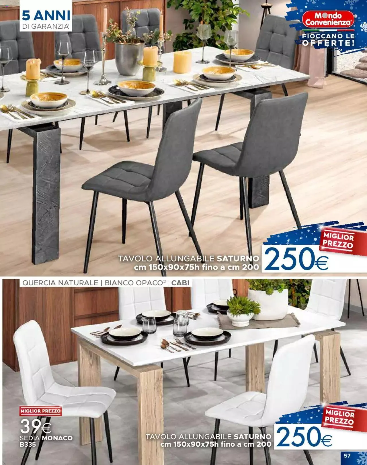 Mondo Convenienza - Catalogo Speciale Autunno da 1 novembre a 31 dicembre di 2023 - Pagina del volantino 59