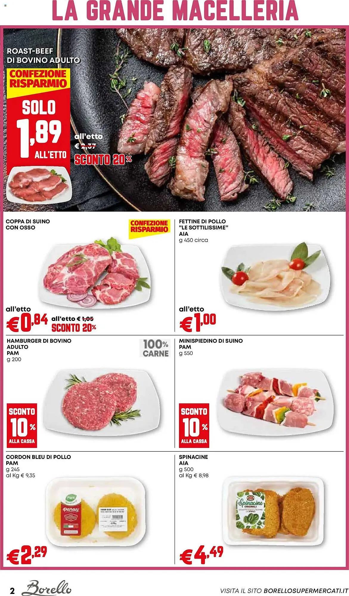 Volantino Borello Supermercati da 23 ottobre a 5 novembre di 2025 - Pagina del volantino 2