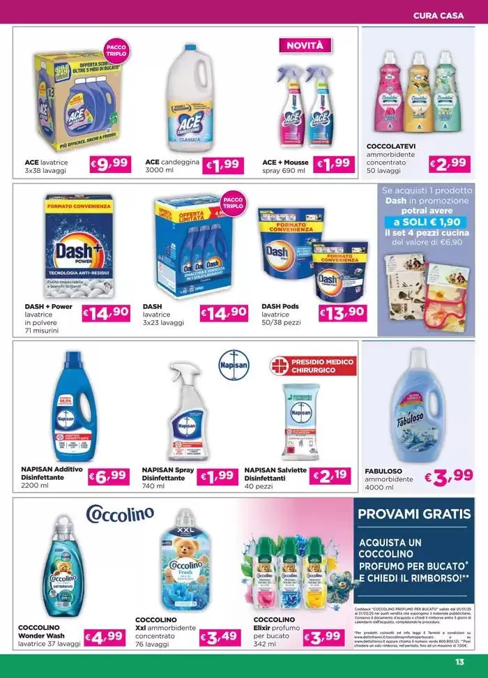 Benvenuta convenienza! da 19 marzo a 8 aprile di 2025 - Pagina del volantino 13