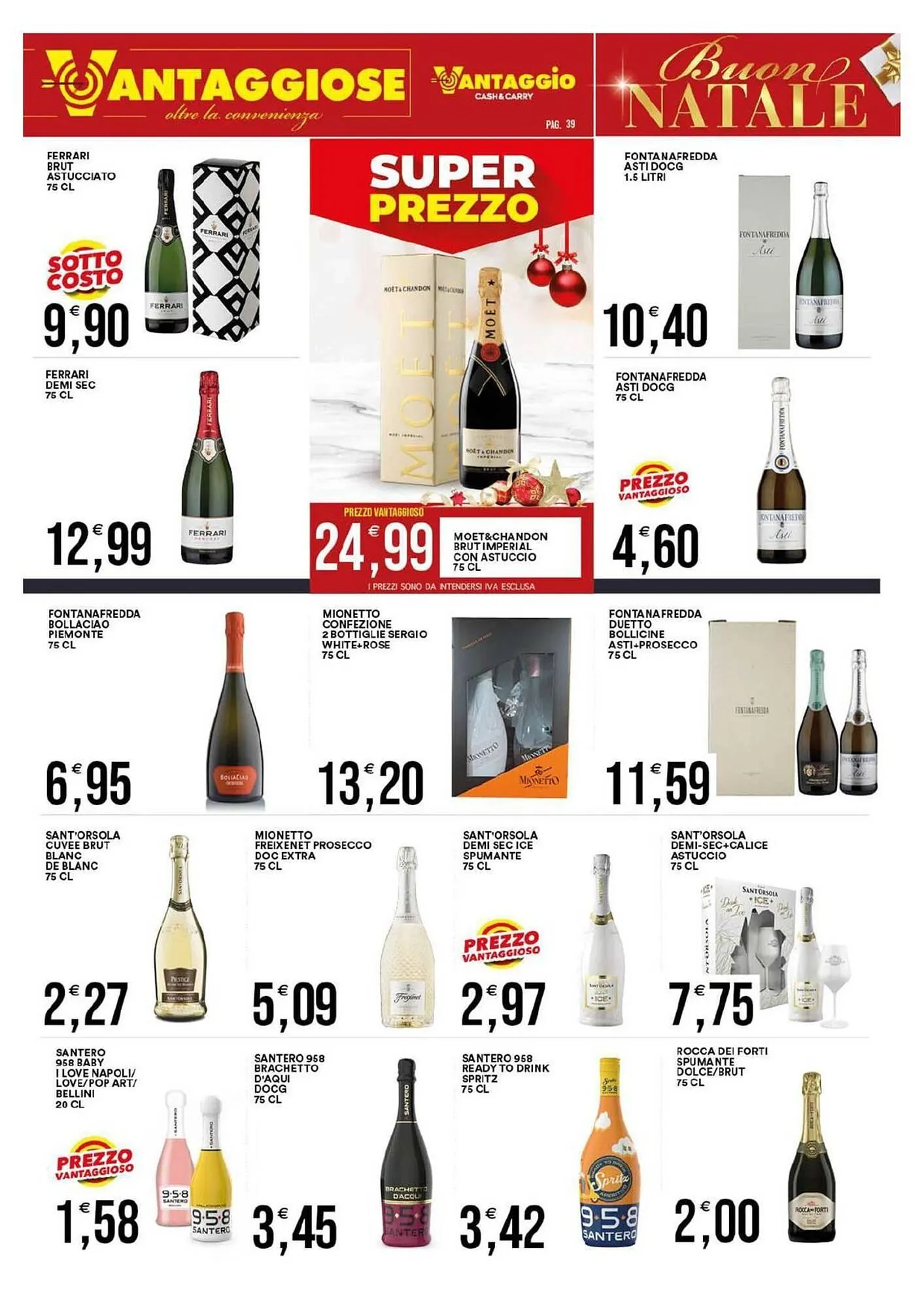 Volantino Vantaggio Cash&Carry da 15 dicembre a 27 dicembre di 2025 - Pagina del volantino 41