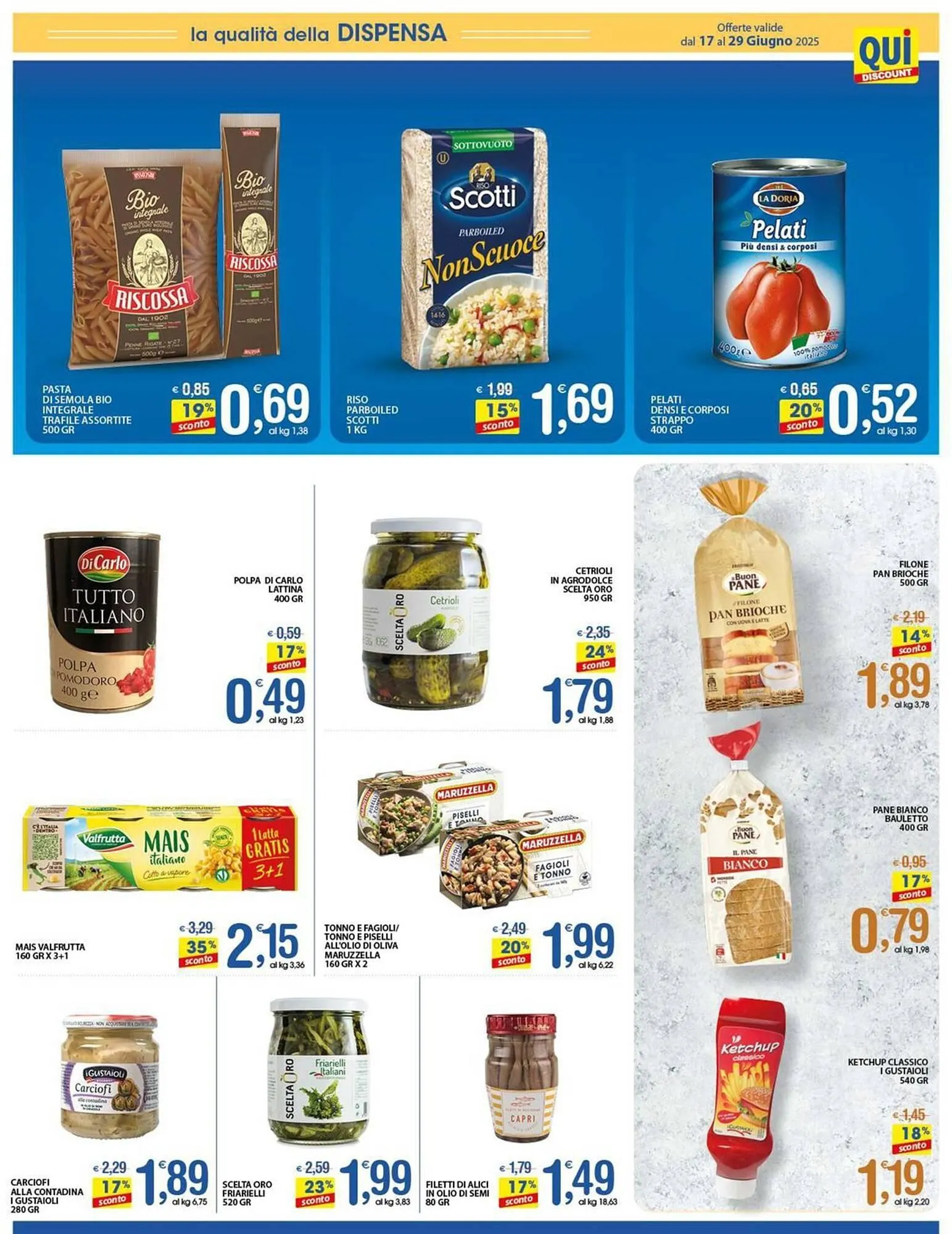 Volantino Qui Discount da 17 giugno a 29 giugno di 2025 - Pagina del volantino 5