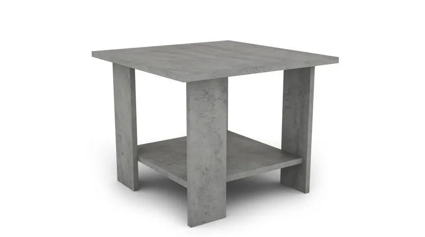 Lena tavolino da salotto in melaminico cemento