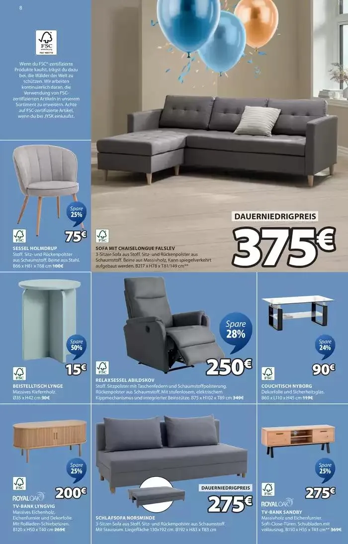 Wir feiern Geburtstag 46 Jahre! da 20 marzo a 30 aprile di 2025 - Pagina del volantino 8