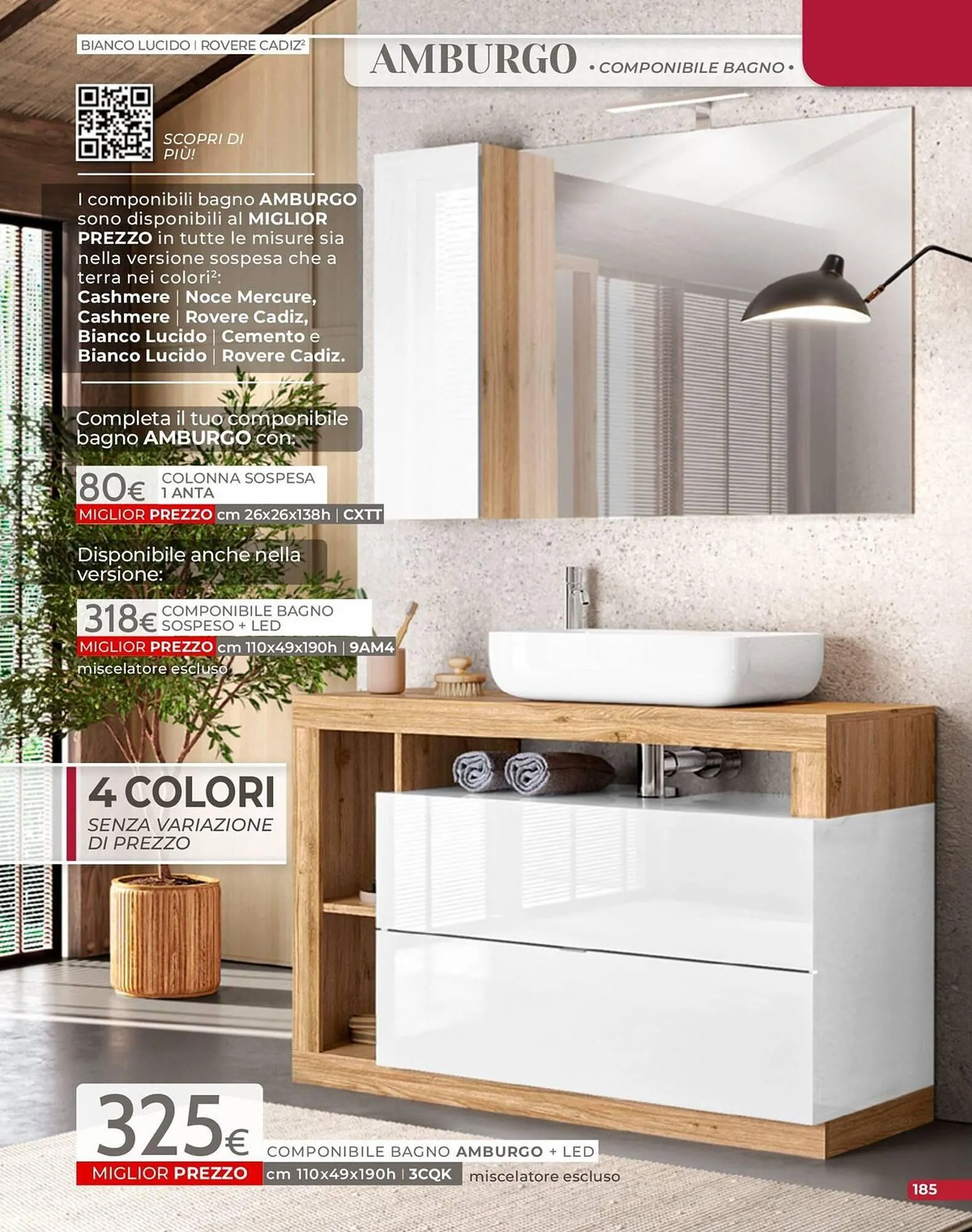 volantino Mondo Convenienza da 1 settembre a 31 dicembre di 2025 - Pagina del volantino 187