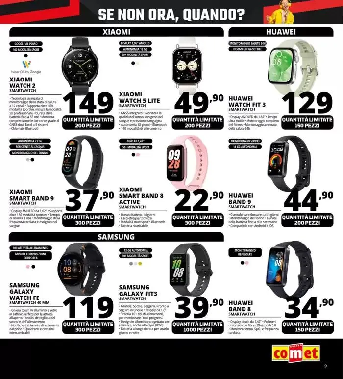 Black Friday Gran Finale da Comet! da 27 novembre a 2 dicembre di 2024 - Pagina del volantino 9