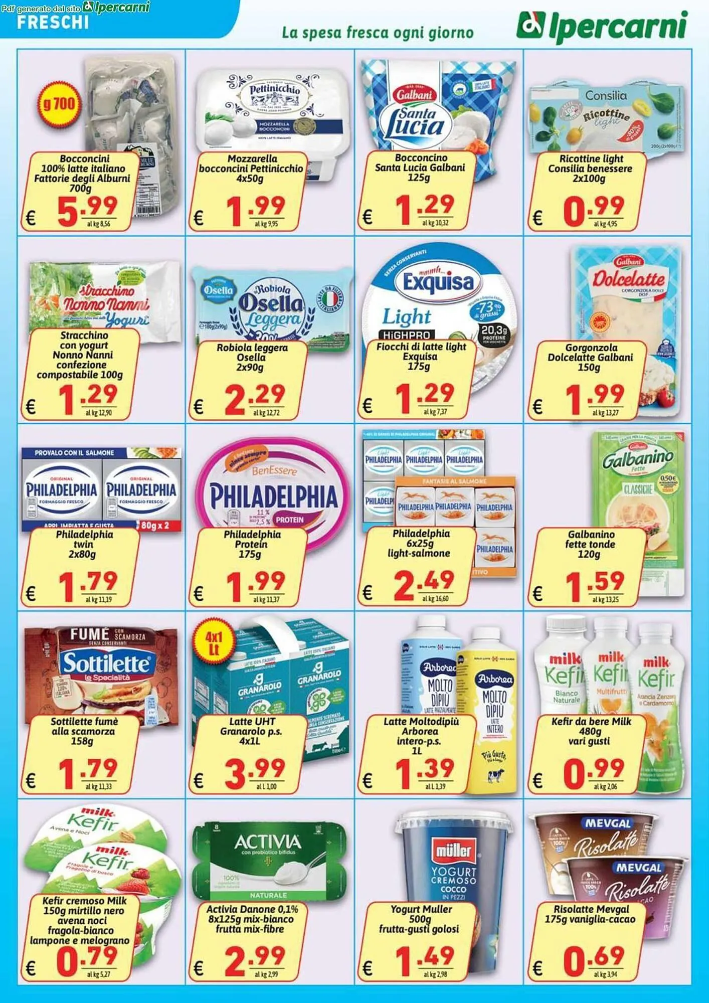 Volantino Ipercarni da 8 ottobre a 16 ottobre di 2025 - Pagina del volantino 8