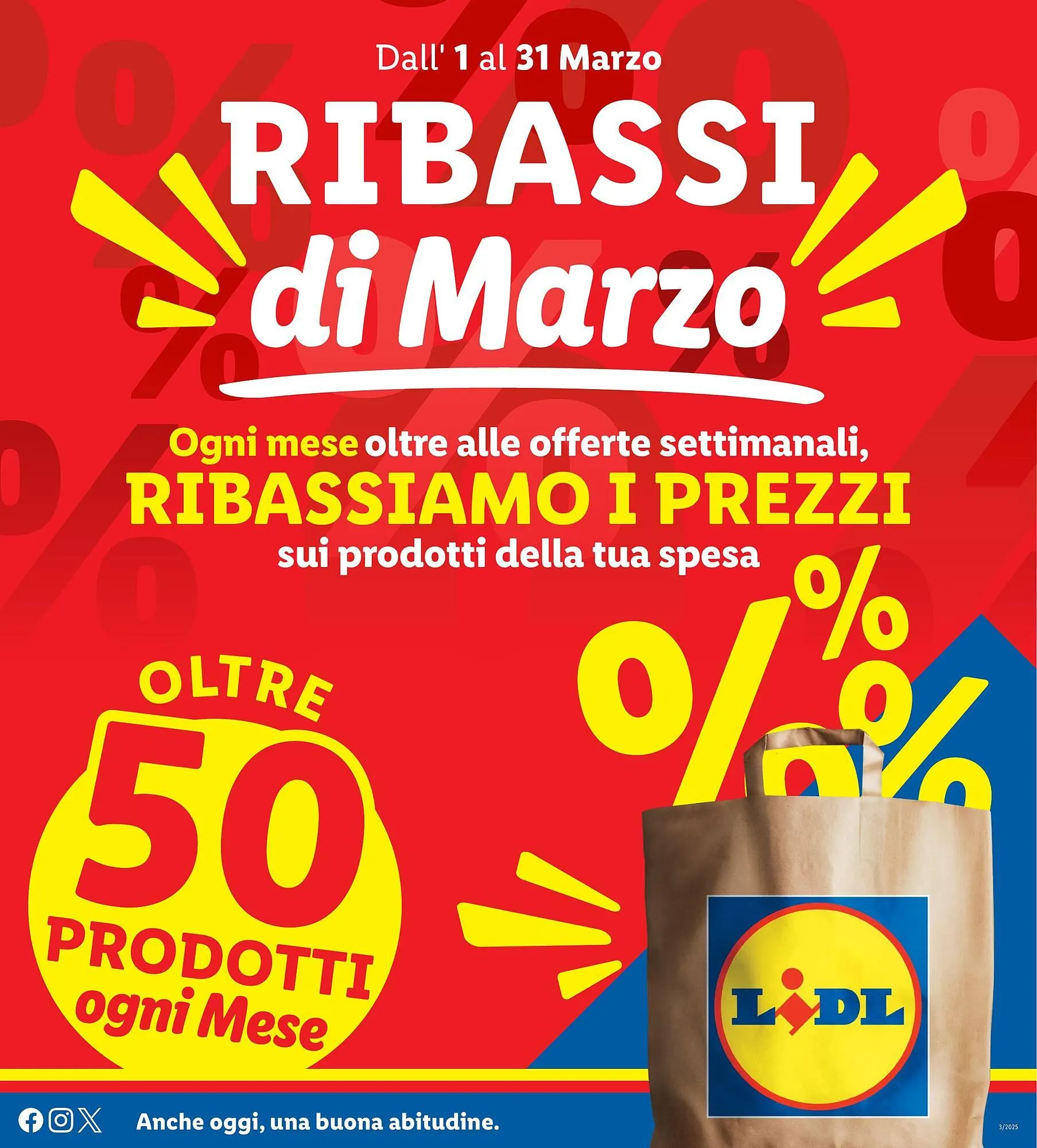 Volantino Lidl da 1 marzo a 31 marzo di 2025 - Pagina del volantino 1