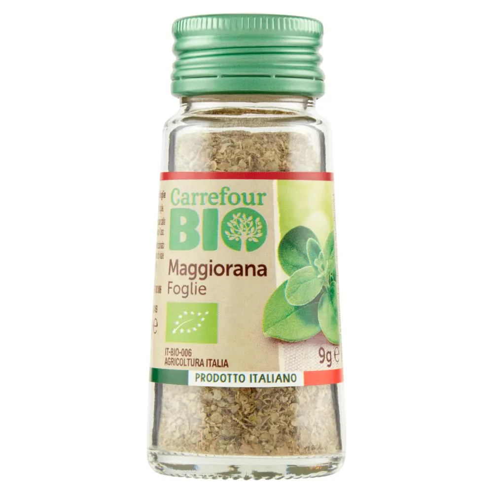 Carrefour Bio Maggiorana Foglie 9 g