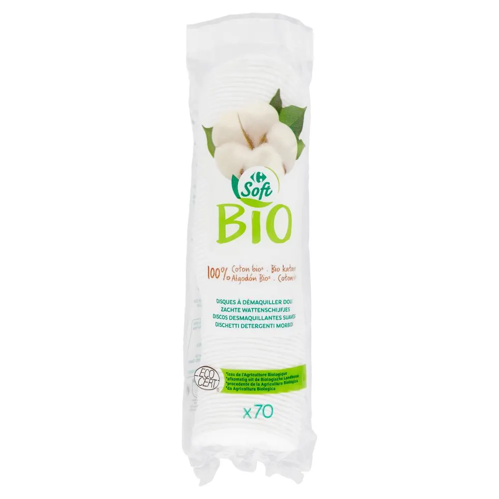 Carrefour Bio Soft Dischetti Detergenti Morbidi 70 pz