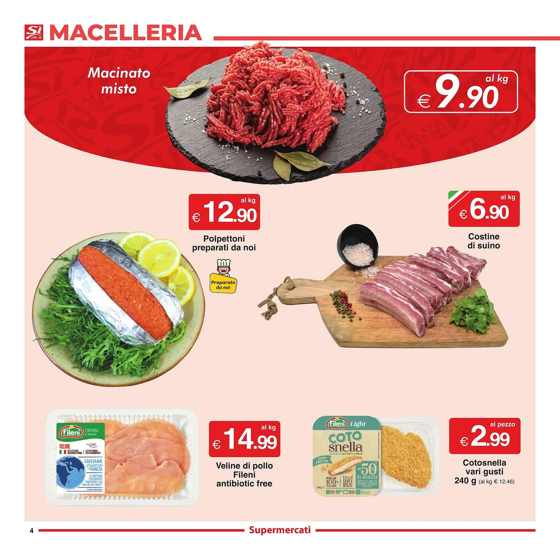 Volantino Sì con te da 3 luglio a 16 luglio di 2025 - Pagina del volantino 4