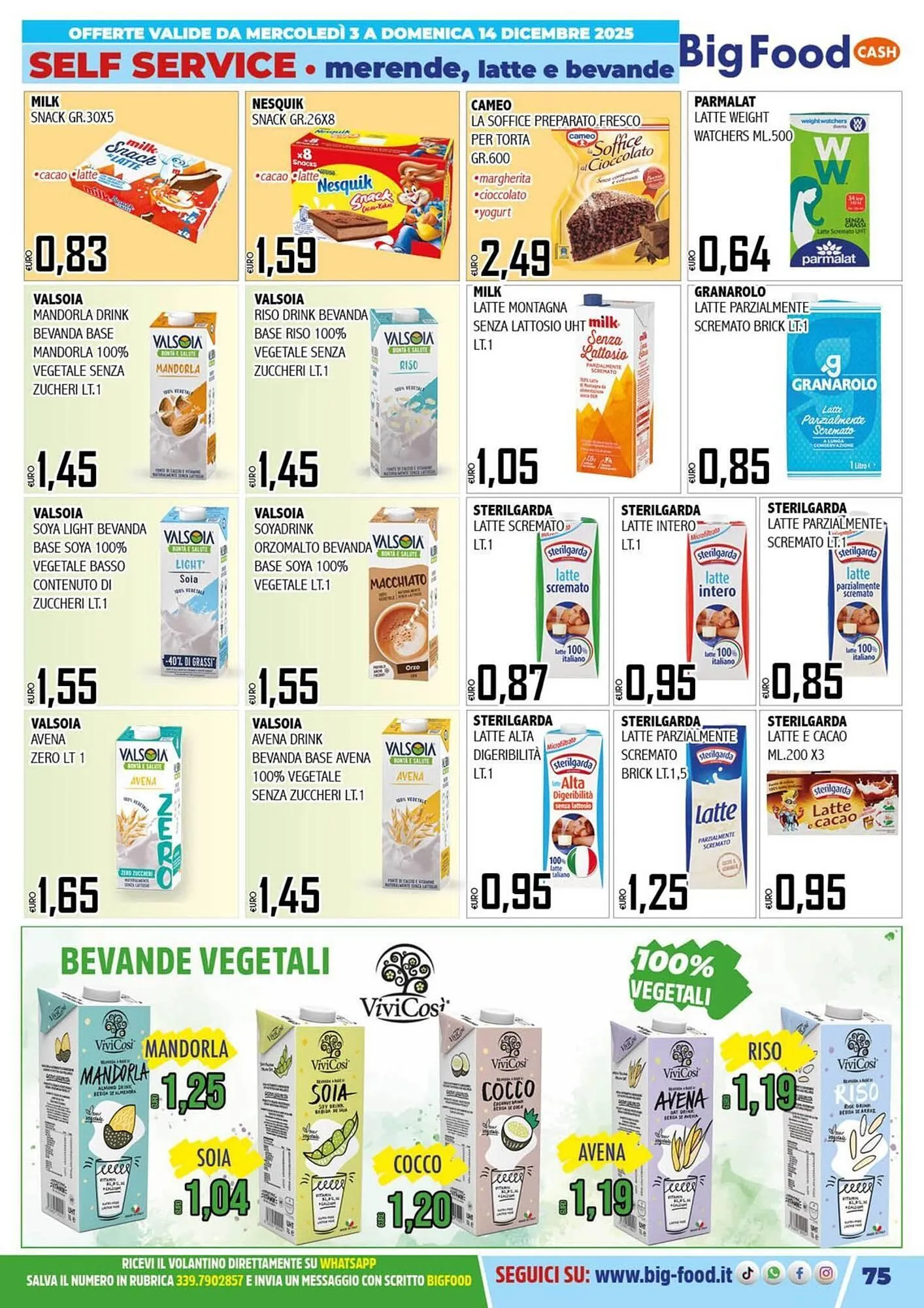 Volantino Big Food da 3 dicembre a 14 dicembre di 2025 - Pagina del volantino 74