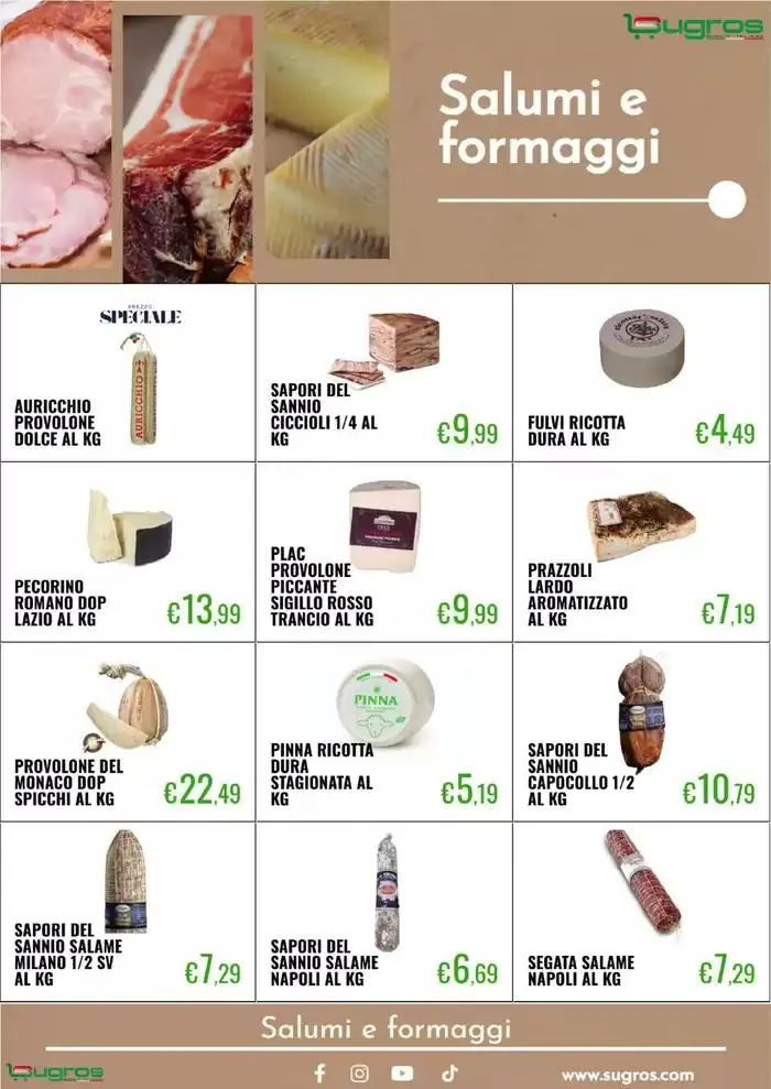 I sapori d'Italia oltre i confini da 31 marzo a 19 aprile di 2025 - Pagina del volantino 4