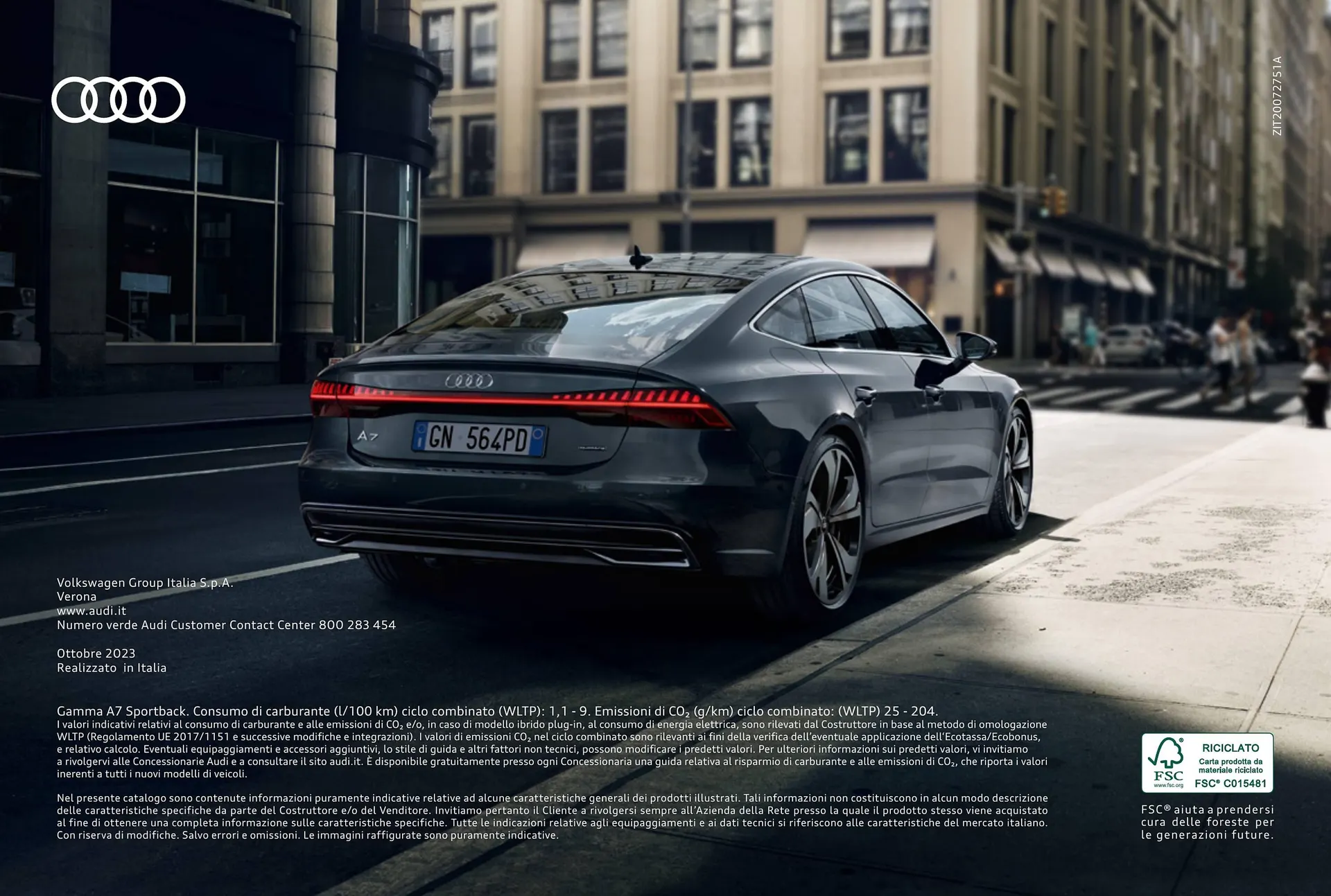 Volantino Audi A7 da 9 gennaio a 21 dicembre di 2024 - Pagina del volantino 20