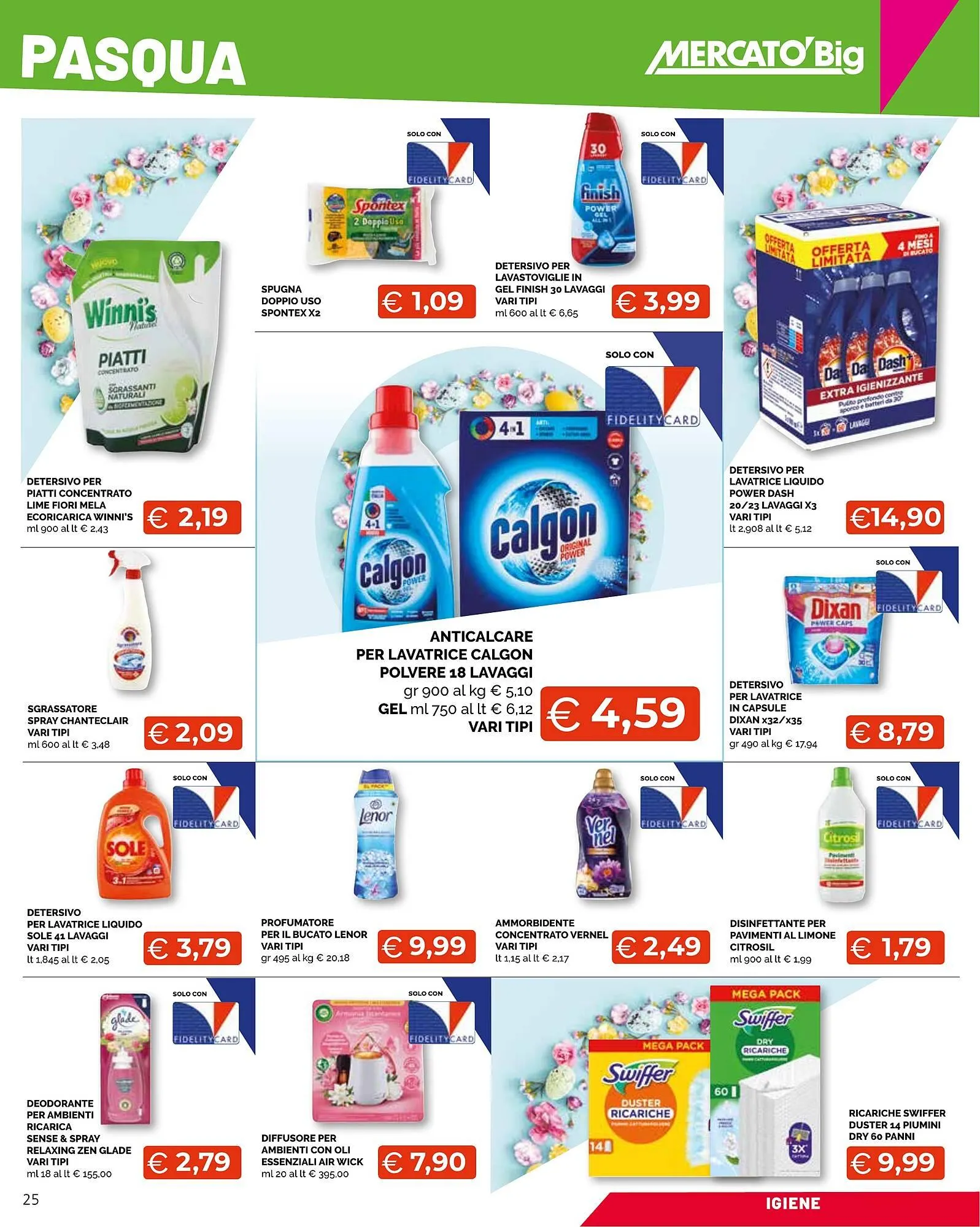 Volantino Mercatò Big da 7 aprile a 21 aprile di 2025 - Pagina del volantino 25
