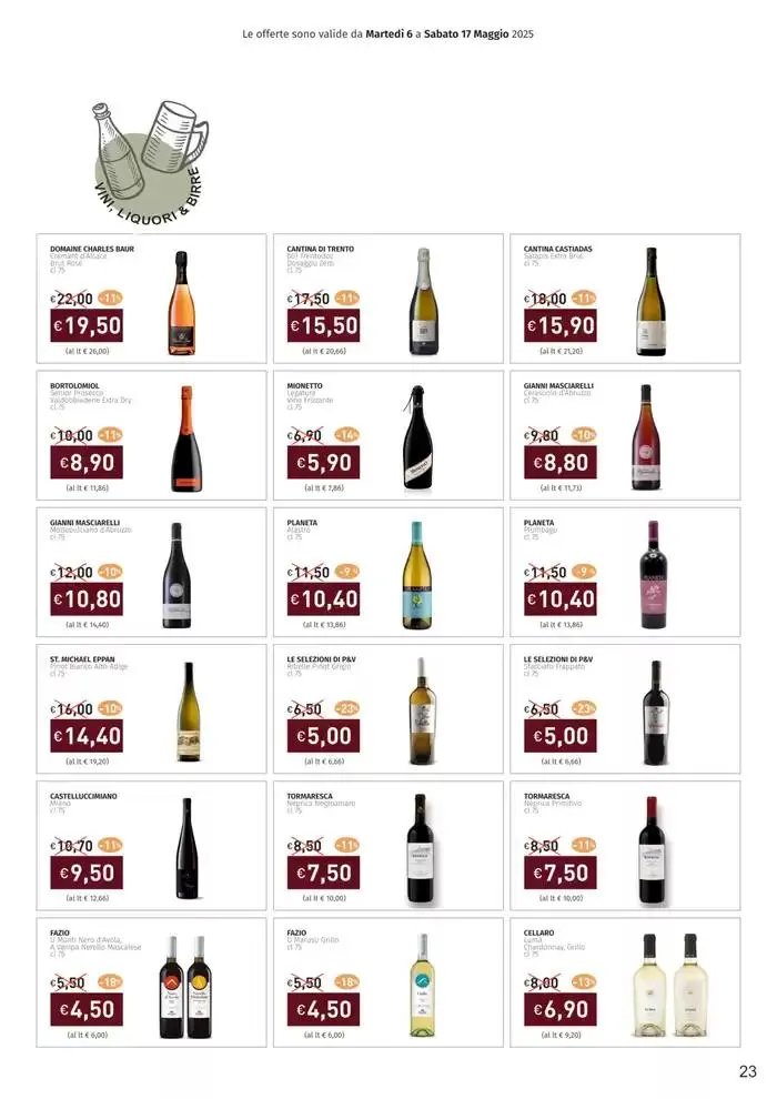 Ogni sorso e un viaggio che ti concedi da 6 maggio a 17 maggio di 2025 - Pagina del volantino 23
