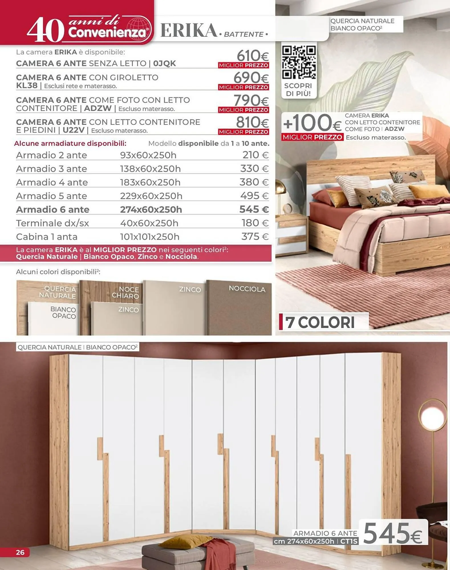 volantino Mondo Convenienza da 1 settembre a 31 dicembre di 2025 - Pagina del volantino 28