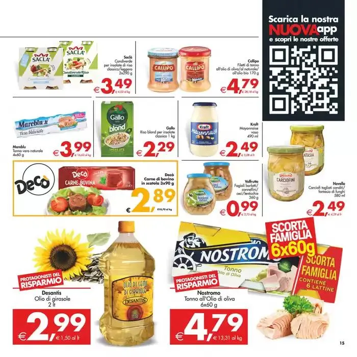 Protagonisti del risparmio! da 2 maggio a 12 maggio di 2025 - Pagina del volantino 15