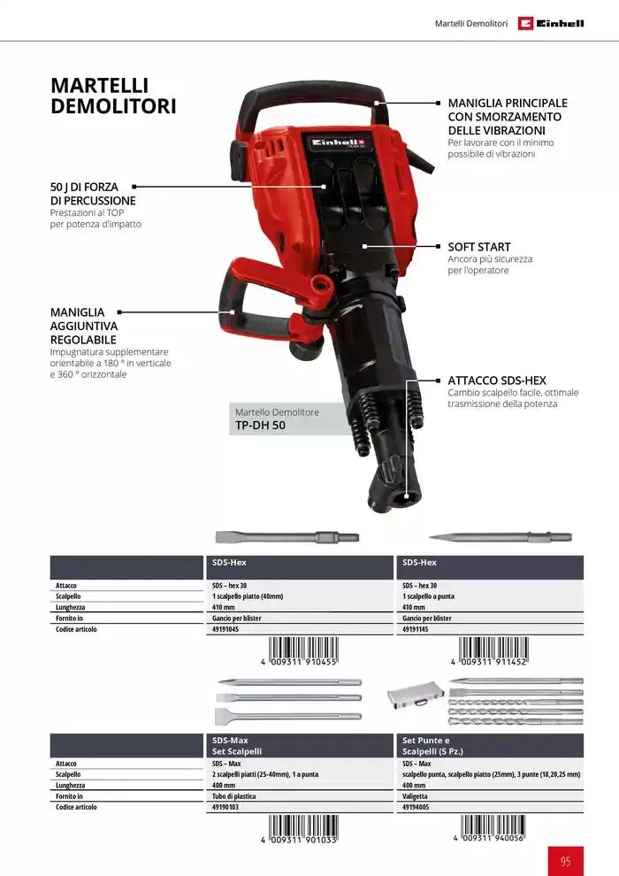 Elettroutensili 2025 da 11 febbraio a 31 dicembre di 2025 - Pagina del volantino 95