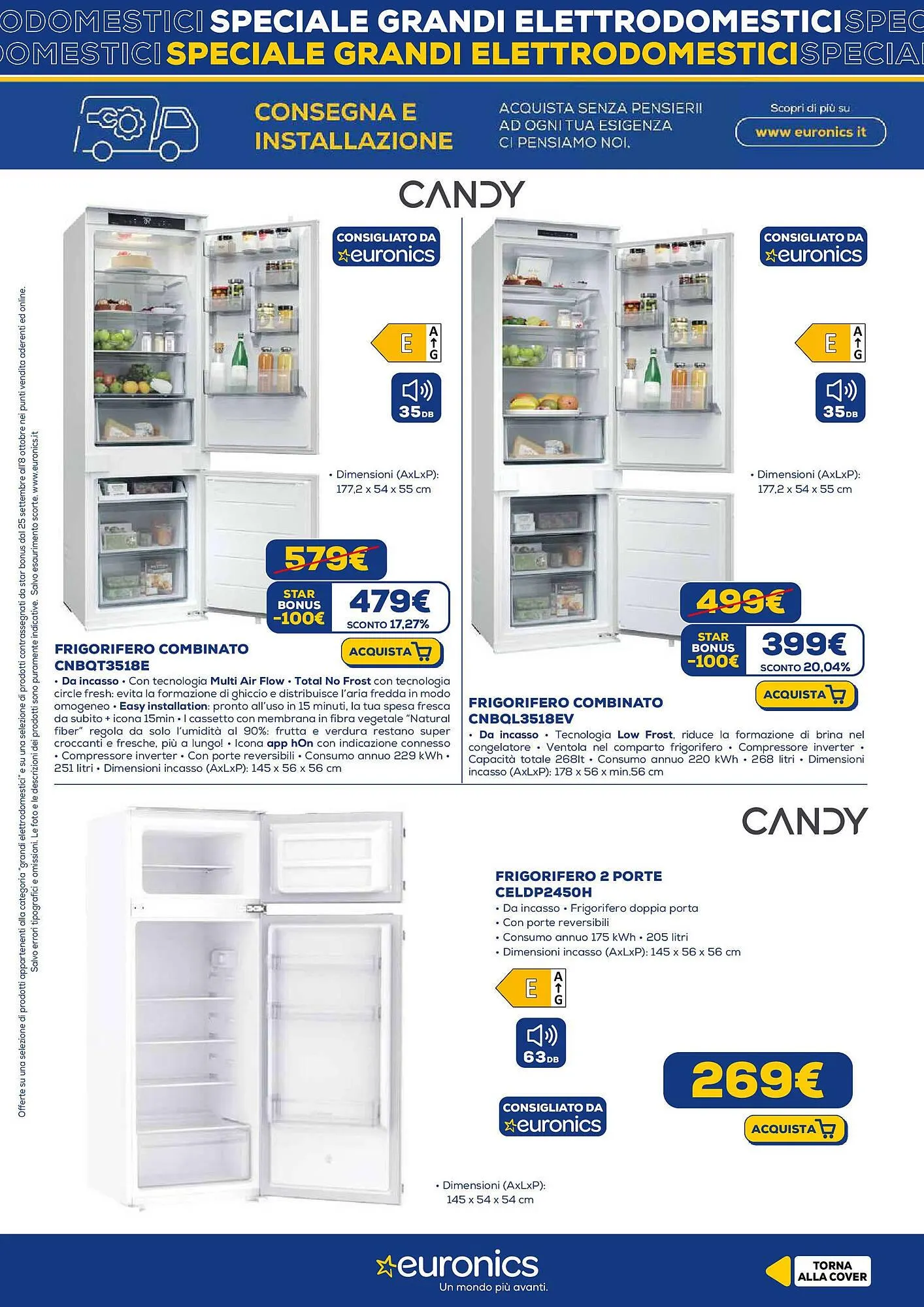 Volantino Euronics da 24 settembre a 8 ottobre di 2025 - Pagina del volantino 14