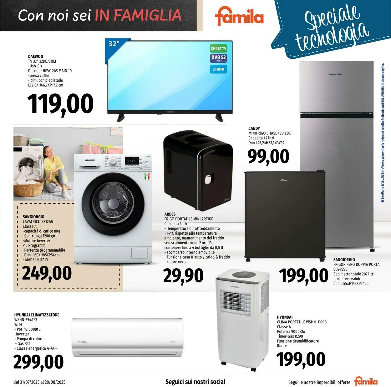 Famila Volantino attuale da 31 luglio a 20 agosto di 2025 - Pagina del volantino 21