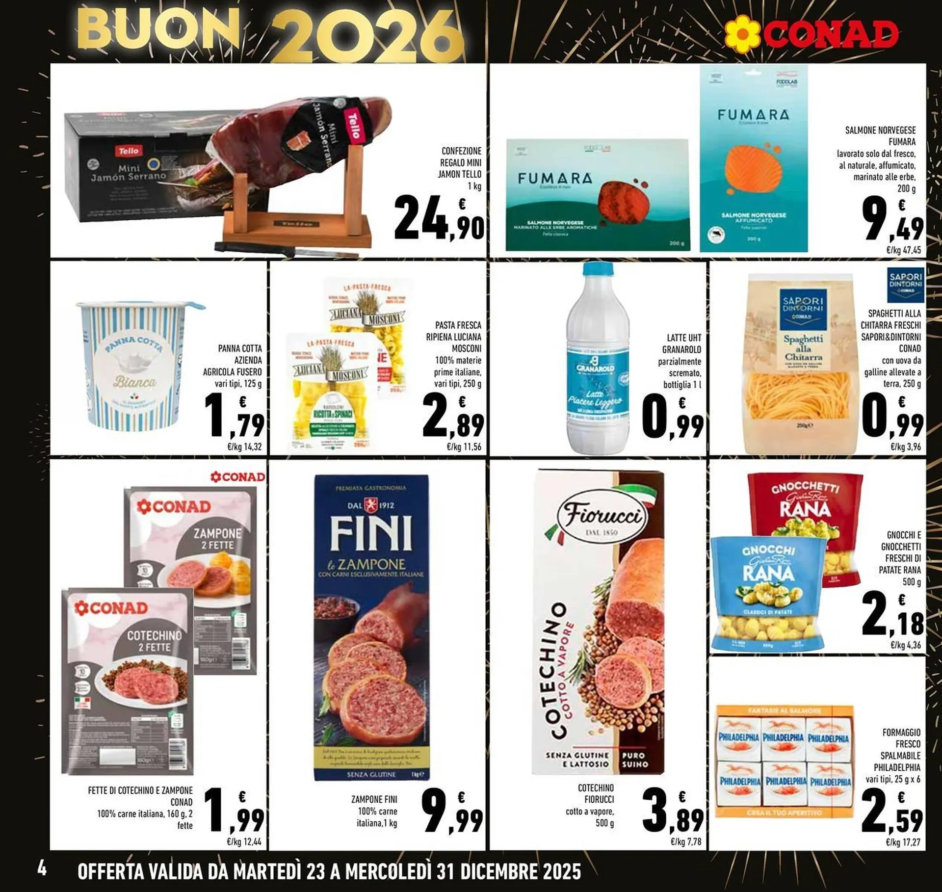 Volantino Conad da 23 dicembre a 31 dicembre di 2025 - Pagina del volantino 4