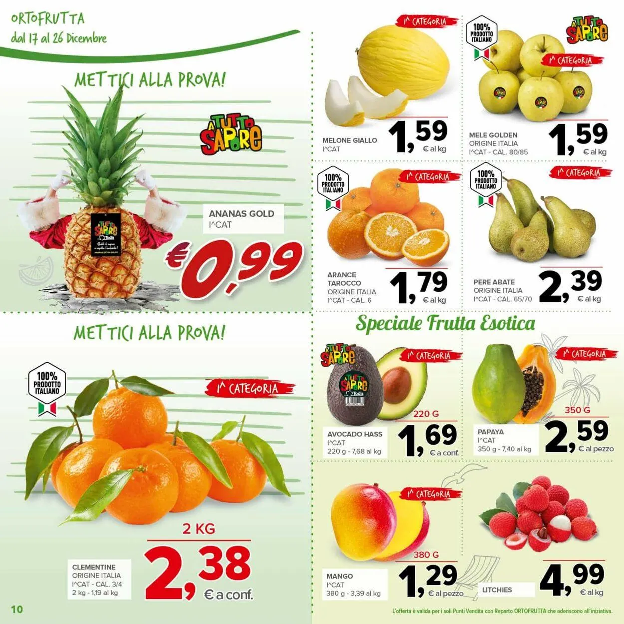 Todis Volantino attuale da 8 gennaio a 22 gennaio di 2025 - Pagina del volantino 10