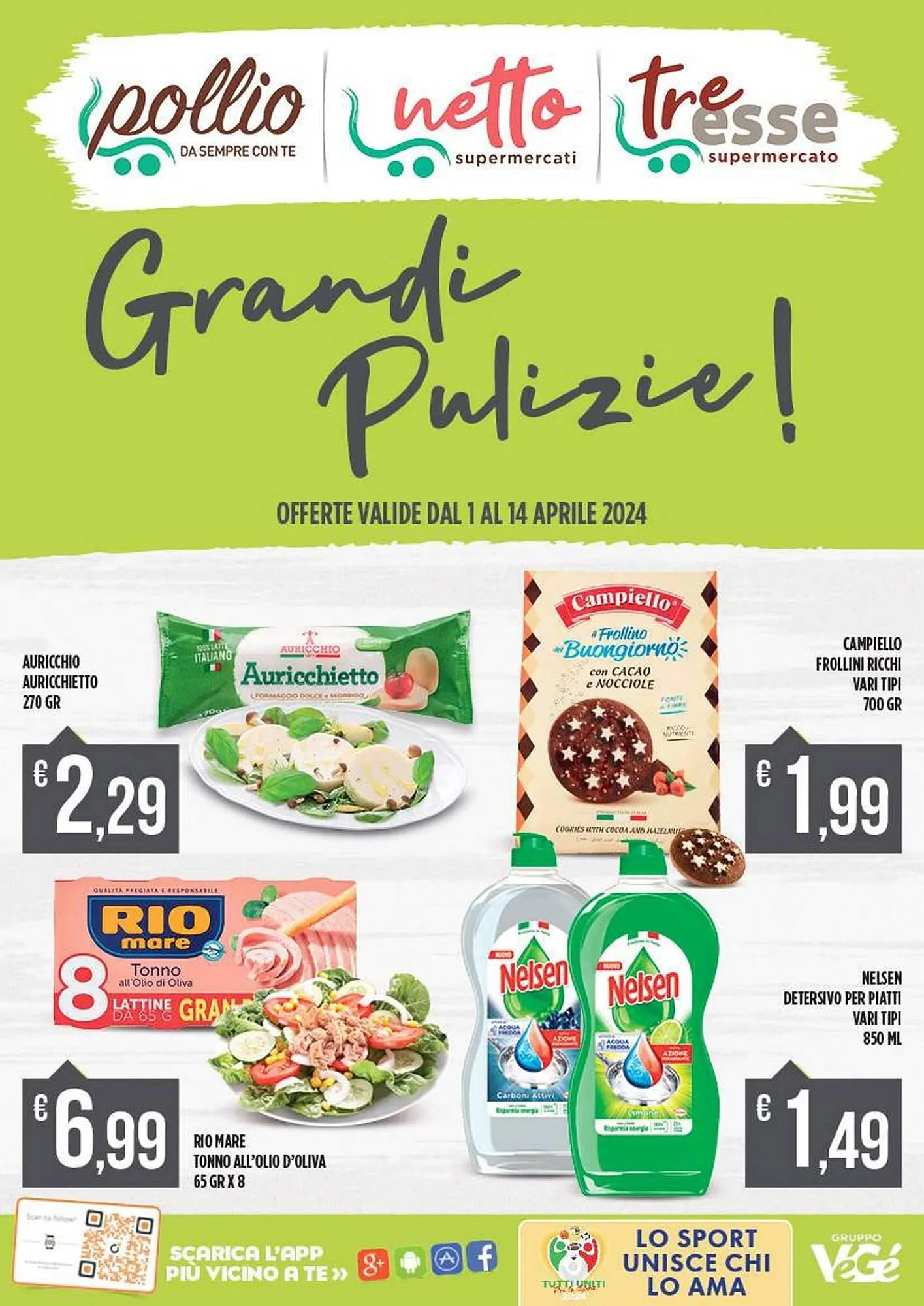 Volantino Supermercato Pollio da 1 aprile a 14 aprile di 2024 - Pagina del volantino