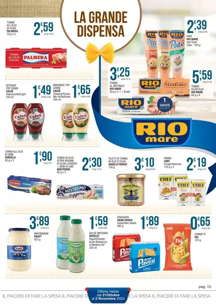 Tante offerte senza scherzi da 21 ottobre a 2 novembre di 2024 - Pagina del volantino 15