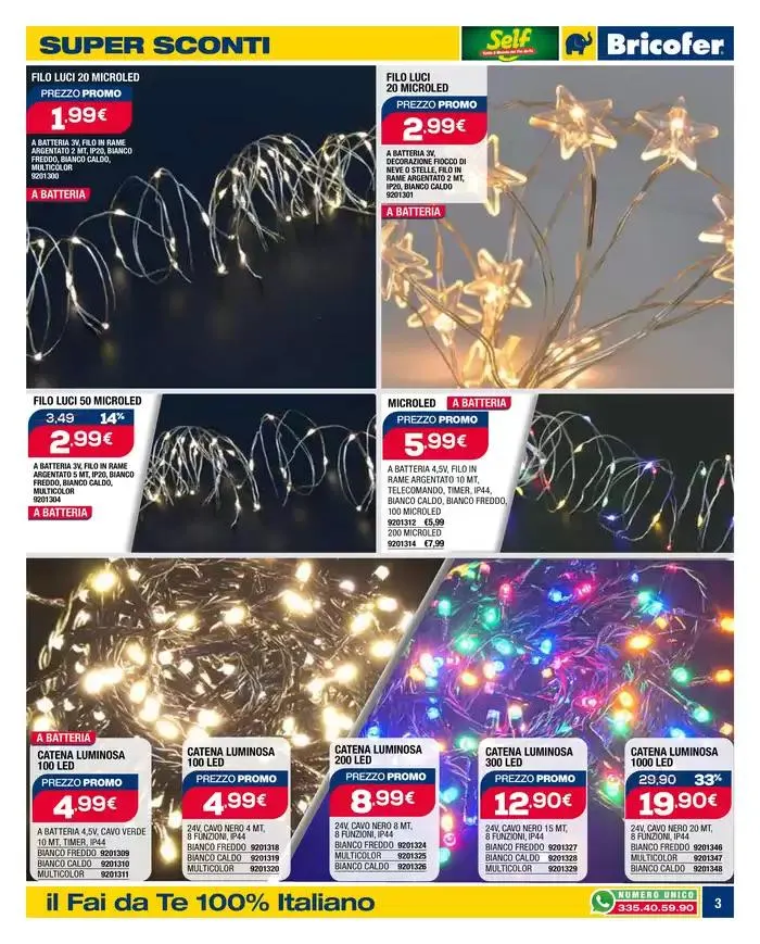 Abbiamo ribassato i prezzi di 5000 prodotti fino al 25% da 26 novembre a 8 dicembre di 2024 - Pagina del volantino 3